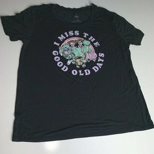 PIXAR Disney Toy Story I Miss The Good Old Days Womens Graphic Tee T-shirt L